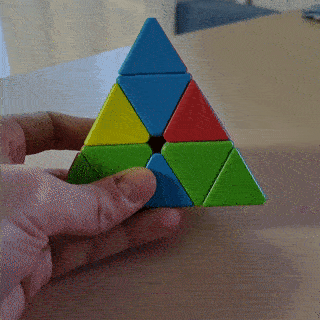 GIF of a Pyraminx edge insertion